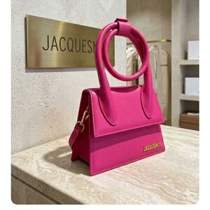 nwt Pink Mini Bag with Circular Handle